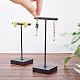 Aluminum Alloy Earring Display Stand Sets EDIS-WH0005-06A-3