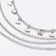 316 Surgical Stainless Steel Tiered Necklaces NJEW-JN01951-2