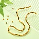 Chapelets de perles en verre électroplaqué EGLA-YW0001-48A-6