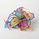Women's Carnival Party Accessories Hair Jewelry Fascinator Feather Flower Hair Bands OHAR-S175-1