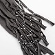 Великолепный сплав прямоугольник смолы кулон ткани шарф ожерелья NJEW-I067-07A-4