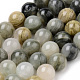 Chapelets de perles en quartz rutile vert naturel G-Q462-61-10mm-1