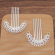 Alloy Hair Comb Findings PW-WG59223-01-1