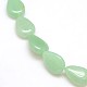 Pierres précieuses naturelles perles aventurine verte brins G-L161-07-2