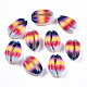 Printed Natural Cowrie Shell Beads SHEL-S266-20B-1