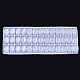 Cabochon in vetro trasparente&nbsp;GGLA-R022-25x35-B-3