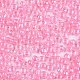8/0 ガラスシードビーズ  色の内側  丸い穴  ラウンド  透明色の虹  ピンク  8/0  3~4x2~3mm  穴：0.8mm  約15000個/袋 SEED-A016-3mm-210-2