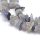 Fili di perline cordierite / iolite / dicroite naturali G-P406-22-2