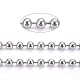 304 Stainless Steel Ball Chains CHS-F009-01D-P-1
