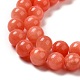 Chapelets de perles en jade Mashan naturel DJAD-8D-18-2-5