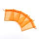 オーガンジーバッグ巾着袋  母の日バッグ  長方形  レッドオレンジ  約10センチ幅  15センチの長さ X-T247S011-2