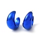 Boucles d'oreilles en acrylique arc EJEW-P251-17-2