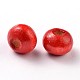 Dyed Natural Wood Beads WOOD-Q006-6mm-01-LF-1