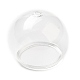 Cône de perles de verre transparent GLAA-G100-01D-01-1