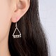 Modeschmuck Ohrringe aus Messing für Frauen EJEW-BB63037-3
