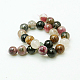 Natural Tourmaline Beads strands G-C076-14mm-10-3