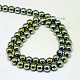 Electroplate Non-magnetic Synthetic Hematite Beads Strands G-J169A-2mm-06-2