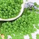 6/0 Jadeglasimitatperlen&nbsp;SEED-T006-04A-11-1