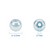 Perla redonda perlada de vidrio teñido ecológico perlado HY-PH0002-17-B-3