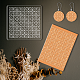 Tableros de textura de arcilla acrílica DIY-WH0498-0008-5
