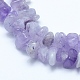 Natürliche Lavendel-Jade-Perlenstränge G-E483-02-3