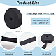 AHANDMAKER Black Flat TPU Cloth Heat Sealing Tape TOOL-GA0001-68A-2