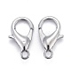 Zinc Alloy Lobster Claw Clasps X-E102-1