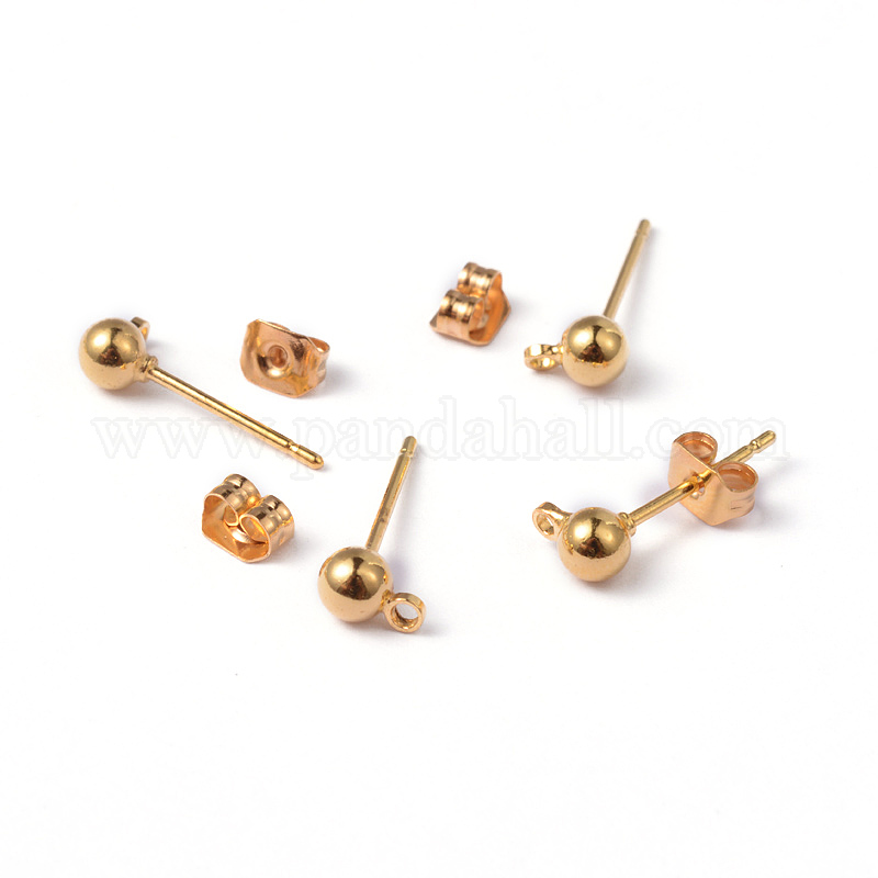 Wholesale Brass Post Earring Findings