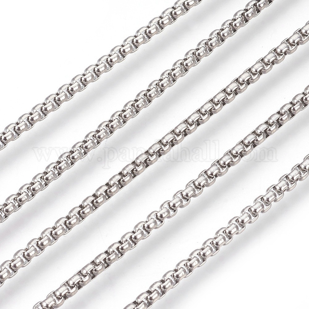 Wholesale 304 Stainless Steel Box Chains
