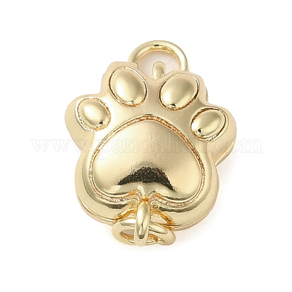 Lot De 10 Fermoirs à Bascule Ovales En Laiton Plaqué Or 18 Carats - Neuf, Pour Bijoux