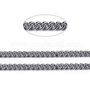 Железные кубинские звенья цепи CH-R013-14x10x3-B