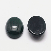 Натуральный черный агат кабошонов G-K021-30x22mm-11