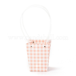 Tragbare Taschen aus trapezförmigem Kraftpapier&nbsp;CARB-J001-01D