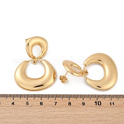 Ring 304 Edelstahl Ohrstecker&nbsp;EJEW-L287-073G