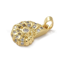 Pendentifs en laiton zircon cubique transparent&nbsp;KK-M300-03G-02