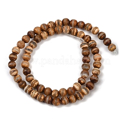 Lo stile tibetano naturale dzi borda i fili&nbsp;G-P229-A-07J-6mm