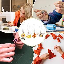20 Stück 10 Stil 304 Edelstahl-Einfädler&nbsp;DIY-AB00046