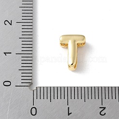 Ottone micro pavé zirconi cubici trasparenti iniziali multifilo&nbsp;KK-S520-01G-20