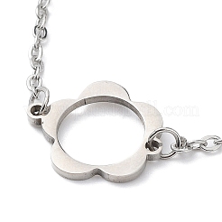 Anlaufgeschützte Gliederarmbänder aus 201 Edelstahl mit Ankerketten&nbsp;LS-BJEW-P297-01P-A
