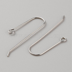Ganci di orecchini in ottone&nbsp;KK-WH0044-141A-P