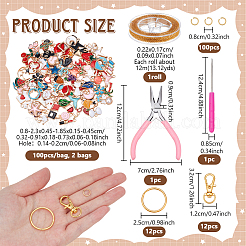 Kits de fabricación de llavero diy&nbsp;DIY-NB0015-04B
