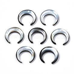 Natürliche schwarze Lippe Muschelperlen&nbsp;SSHEL-N034-122A-02