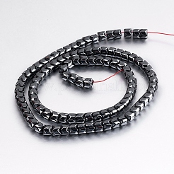 Non magnetici perle ematite sintetico fili&nbsp;G-P341-10-5x4mm