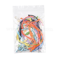 24 Stück 12 Farben gewachste Polyesterschnur zum Herstellen von Armbändern&nbsp;BJEW-FS00028