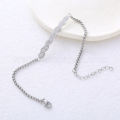 Bracciale vintage da donna con diamanti&nbsp;DS6882-1