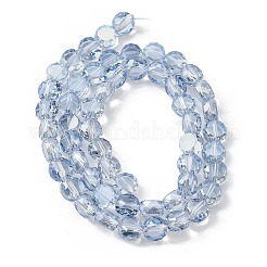 FilI di perline in vetro placcato&nbsp;EGLA-L045-G-PL03