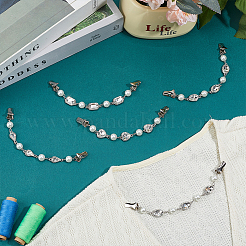 8 Stück Strickjackenclips aus Legierung in 4 Stilen&nbsp;HJEW-PH02390