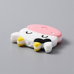 Perle di silicone&nbsp;FIND-WH0115-10B