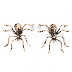 Aretes de rhinestone de aleación&nbsp;EJEW-H155-01AG