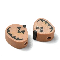 Perle di argilla polimerica fatte a mano a tema halloween&nbsp;CLAY-M005-10